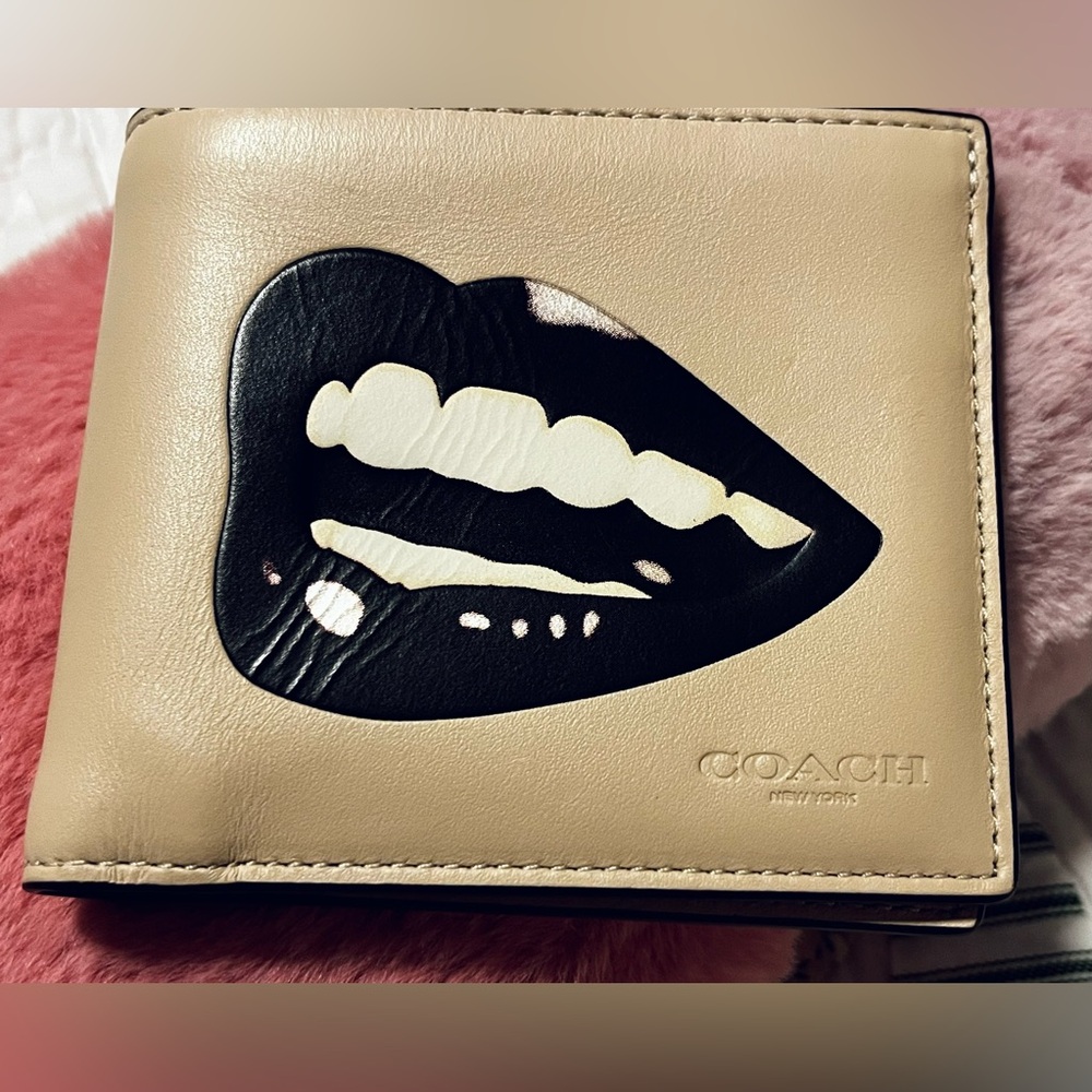 Coach x tom wesselmann wallet